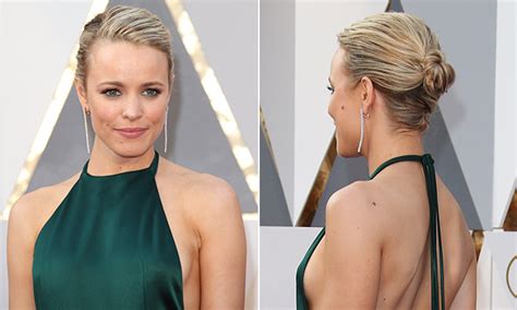 Steal Her Style Get Rachel Mcadams Chic Oscars Hairstyle
