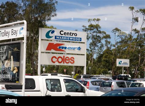 Coles Supermarket Trolley Bay Hi Res Stock Photography And Images Alamy