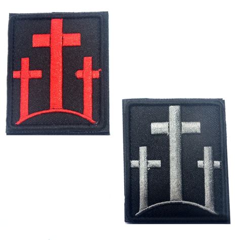 Jesus Christian Catholic Cross Tactical Morale Patch Crosss Military