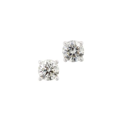 Classic Diamond Earrings 14k 14 Ctw Ben Bridge Jeweler