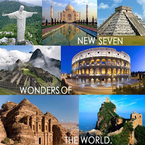 Beautiful Places In World Wonders Of The World 7 World Wonders