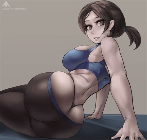 Alamander Wii Fit Trainer Wii Fit Trainer Female Highres 1girl