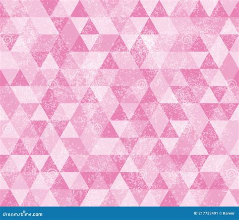 Pink Triangle Intensive Vector Background Royalty Free Stock