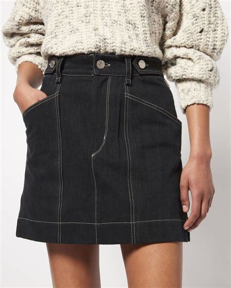 Gayle Denim Mini Skirt Guysperfect With Big Pockets A Longer Mini