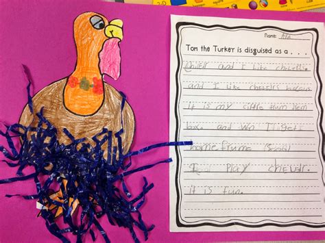 The First Grade Lunchbox Disguise Tom The Turkey