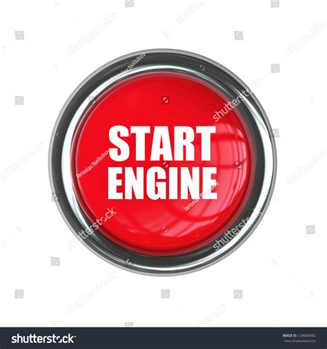 I have looked into the triggers, and there appears to be none that can make it start on startup. Red Engine Start Button Isolated On White Background. High Resolution 3d Render Image Stock ...