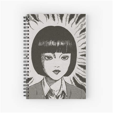 Junji Ito Sweet Girl Spiral Notebook For Sale By Weloveanime