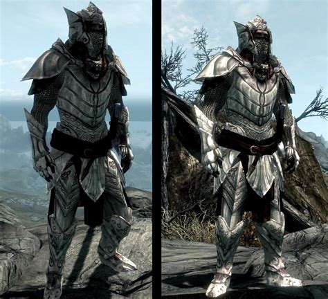 Elven Dragonbone Light Armor Set At Skyrim Nexus Mods And Community