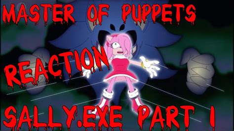 Sallyexe Part 1master Of Puppets Reaction Youtube