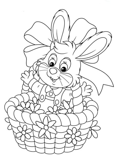Free & Easy To Print Bunny Coloring Pages - Tulamama