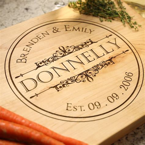 Amazon Com USA Handmade Wood Cutting Board Laser Etched With Your