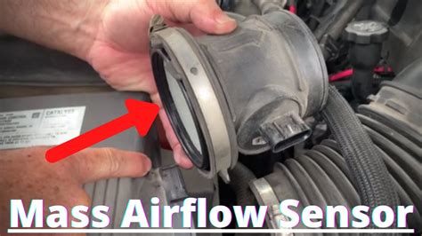How To Clean Or Replace Mass Airflow Sensor Chevy Suburban Youtube
