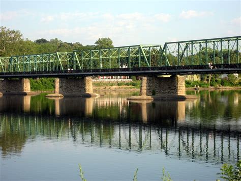 Bridge Over Delaware River Lambertville New Jersey New Flickr