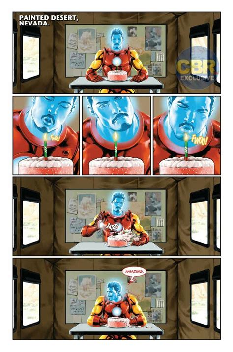 Tony Stark Comic Book