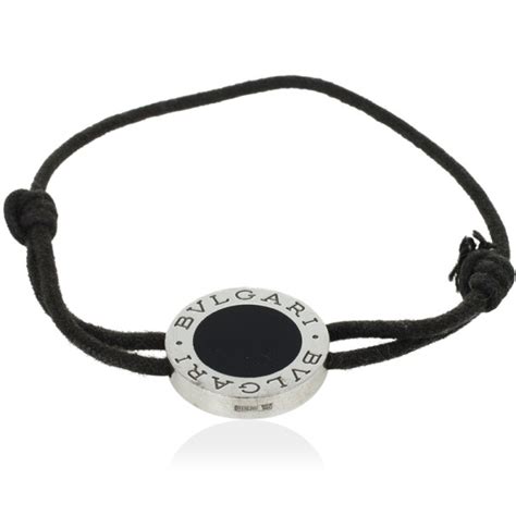 Bvlgari Silver Onyx Bracelet Buy And Sell Lc