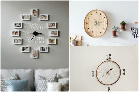 Clocks may be less a necessity than they were in the days before cell phones remained attached to. Creative DIY Wall Clock Ideas To Decorate Your Home With ...