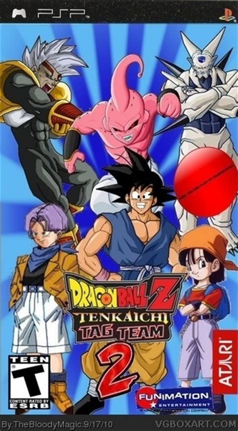 How to download dragon ball z psp game. Dragonball Z TTT2 PSP Box Art Cover by TheBloodyMagic