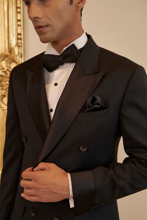 Black Double Breasted Tuxedo Top Minizmo