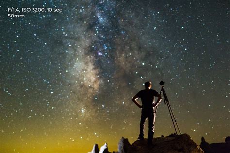 Photographing The Milky Way Ideal Camera Settings