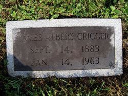 James Albert Crigger 1883 1963 Find A Grave Memorial
