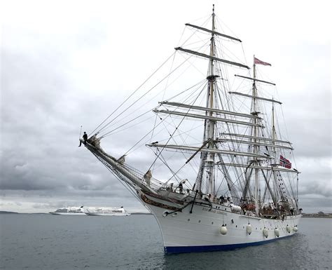 Norwegian Tall Ship Arrives In Kirkwall The Orcadian Online