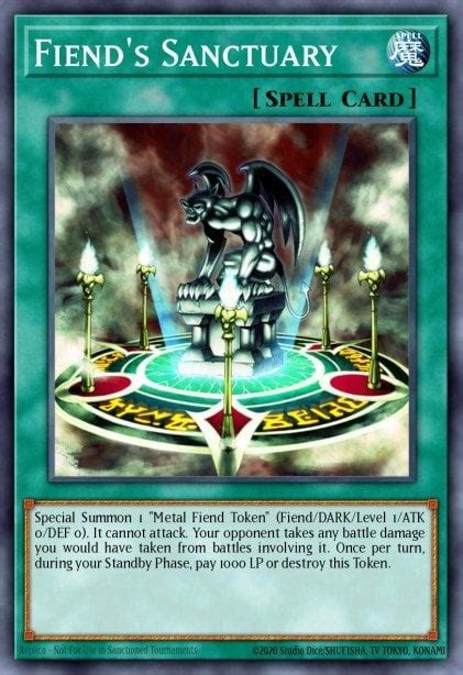 Fiends Sanctuary Yu Gi Oh Card Database Ygoprodeck
