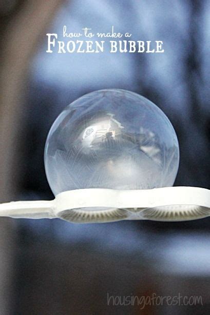 Frozen Bubbles ~ Winter Science Experiment Lots Of Tips And Tricks For