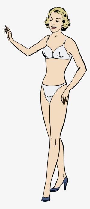 Old Naked Women Clipart