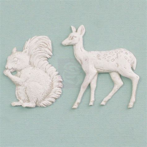 Shabby Chic Resin Treasures Woodland Animals Well Now These Just