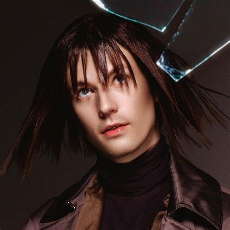 Headshot Of Bladee From The Lofficielhommes Shoot Found On The Hair