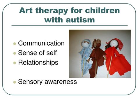 Alicia trautwein is an autism advocate, writer, motivational speaker, and dedicated mom of four. PPT - Art therapy for children with autism PowerPoint ...