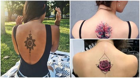 30 Tatuajes Para Mujer En La Espalda Más Sensuales Bonitos Y Con Significado
