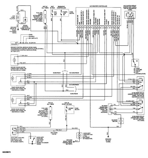 1994 Chevy Wiring Wiring Diagram Schema