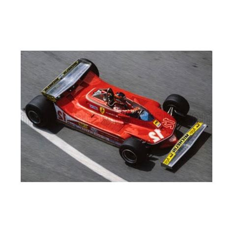 Ferrari 312t4 12 Gilles Villeneuve F1 Monaco 1979 Gp Replicas Gp12