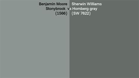 Benjamin Moore Stonybrook Vs Sherwin Williams Homberg Gray Sw