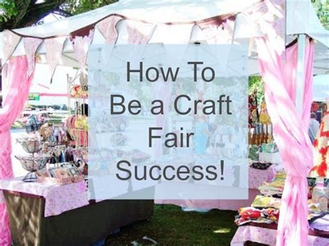 How To Sell At Local Craft Fairs Mothermi