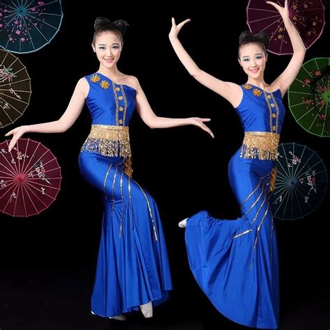 Royal Blue Bellydance Skirt Belly Dance Costume Set Indian Sequin