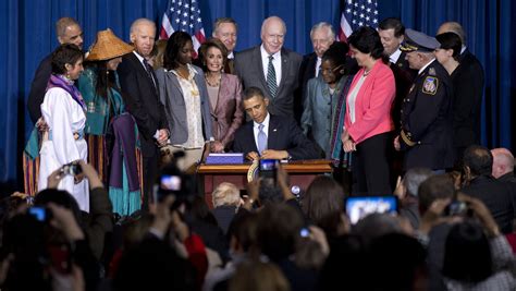 Obama Signs Renewal Of Violence Against Women Act
