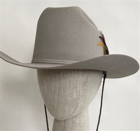 Stetson Beaver Cowboy Hat Vintage Pauls Mens Shop Taos Jbs 6x Beaver