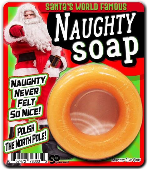 naughty soap naughty ts for men bad santa funny stocking stuffers for guys