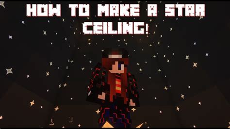 Minecraft How To Make Star Ceiling Youtube