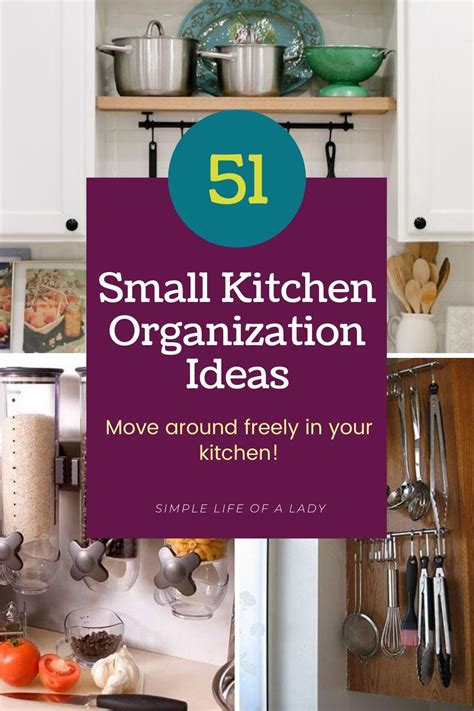 51 Clever Storage Hacks To Maximize Small Kitchens Simple Life Of A