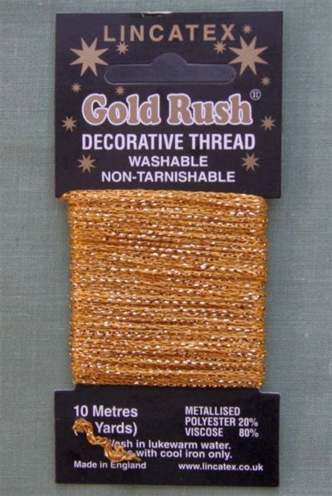 Gold Rush Glitter Thread