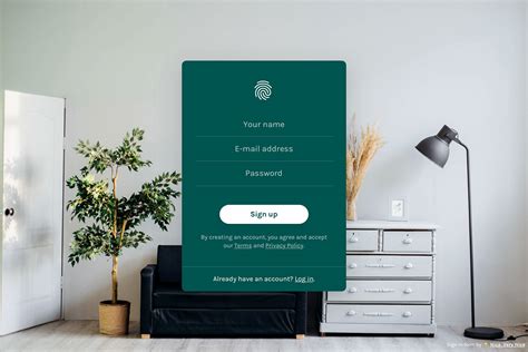 Free Login Form Page Design Template On Behance