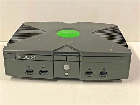 Original Microsoft Xbox Console System As Is Does Not Read Discs