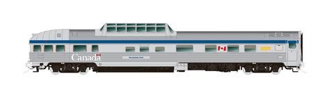 N Scale Rapido Trains 550006 Passenger Via Rail Canada