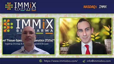 Immix Bio Pharma Stock Updates Imx 110 Ceo Interview Youtube