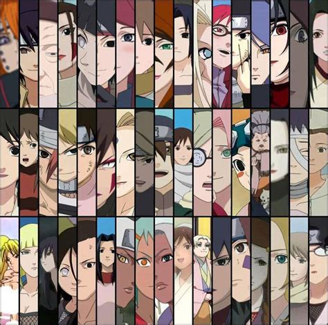 Todos Unidosall States Anime Shows Naruto Female Characters