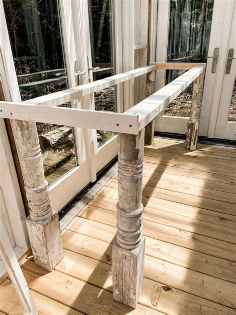 Not sure what to do with those salvaged windows? Easy DIY Potting Greenhouse Table - The Ponds Farmhouse in ...