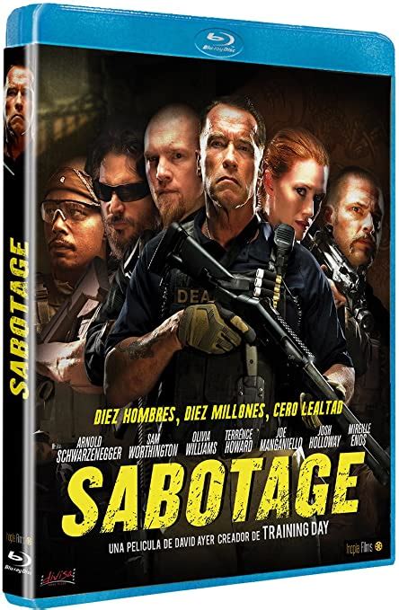 Sabotage Blu Ray Amazon Es Arnold Schwarzenegger Sam Worthington